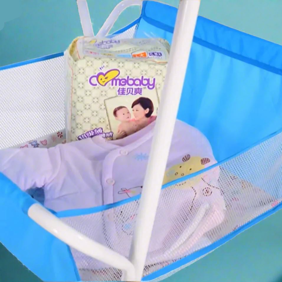 Berceau Bébé - BerceauConfort™ - Bleu Ciel - Mobilier Pour Bébé