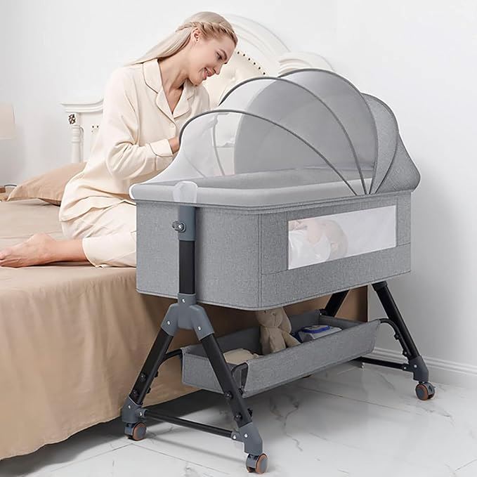 Lit Cododo - BabyBedMobile™ - Gris - Mobilier Pour Bébé