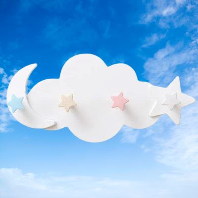 Crochet Mural - CloudHook™ - Mobilier Pour Bébé