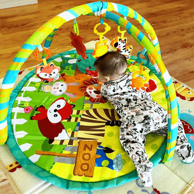 Tapis d'Éveil - BabyGymPlayMat™ - Zoo - Mobilier Pour Bébé