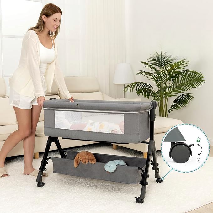 Lit Cododo - BabyBedMobile™ - Gris - Mobilier Pour Bébé