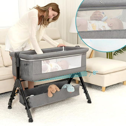 Lit Cododo - BabyBedMobile™ - Gris - Mobilier Pour Bébé