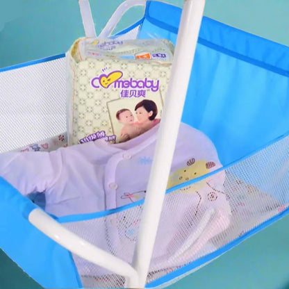 Berceau Bébé - BerceauConfort™ - Bleu Ciel - Mobilier Pour Bébé