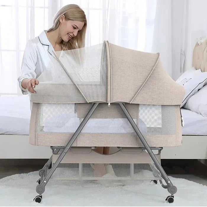 Berceau Cododo - BabyCradle™ - Kaki - Mobilier Pour Bébé