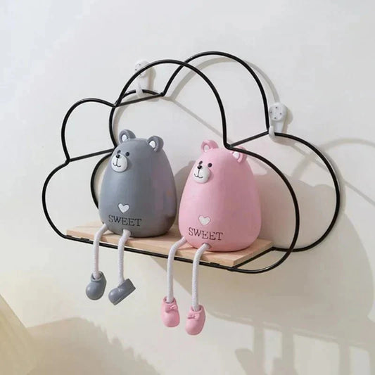 Étagère Murale - KidWallShelf™ - Noir - Mobilier Pour Bébé